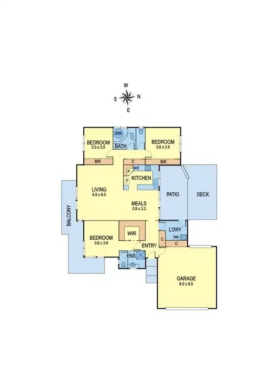Floorplan of Homely house listing, 5-7 Lakeview Drive, Ocean Grove VIC 3226