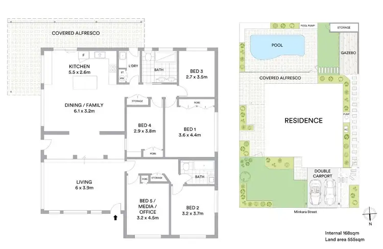 Floorplan of Homely house listing, 24 Minkara Street, Warana QLD 4575