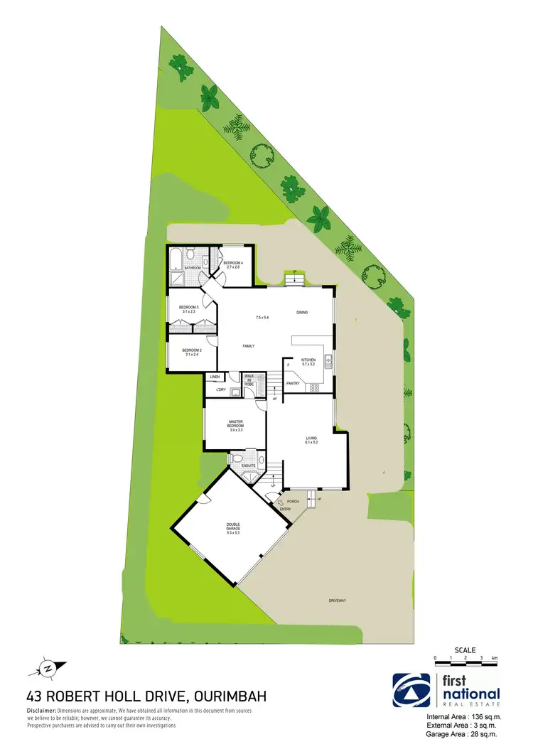 Floorplan of Homely house listing, 43 Robert Holl Drive, Ourimbah NSW 2258