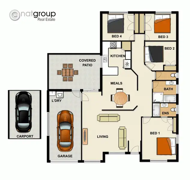 Floorplan of Homely house listing, 99 Lamberth Road, Regents Park QLD 4118