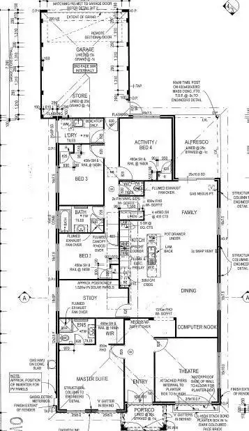 Floorplan of Homely house listing, 4 Elmridge Parkway, Ellenbrook WA 6069