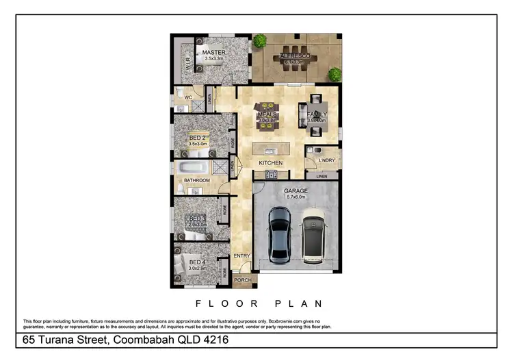 Floorplan of Homely house listing, 65 Turana Street, Coombabah QLD 4216
