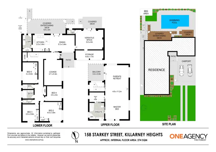 Floorplan of Homely house listing, 158 Starkey Street, Killarney Heights NSW 2087