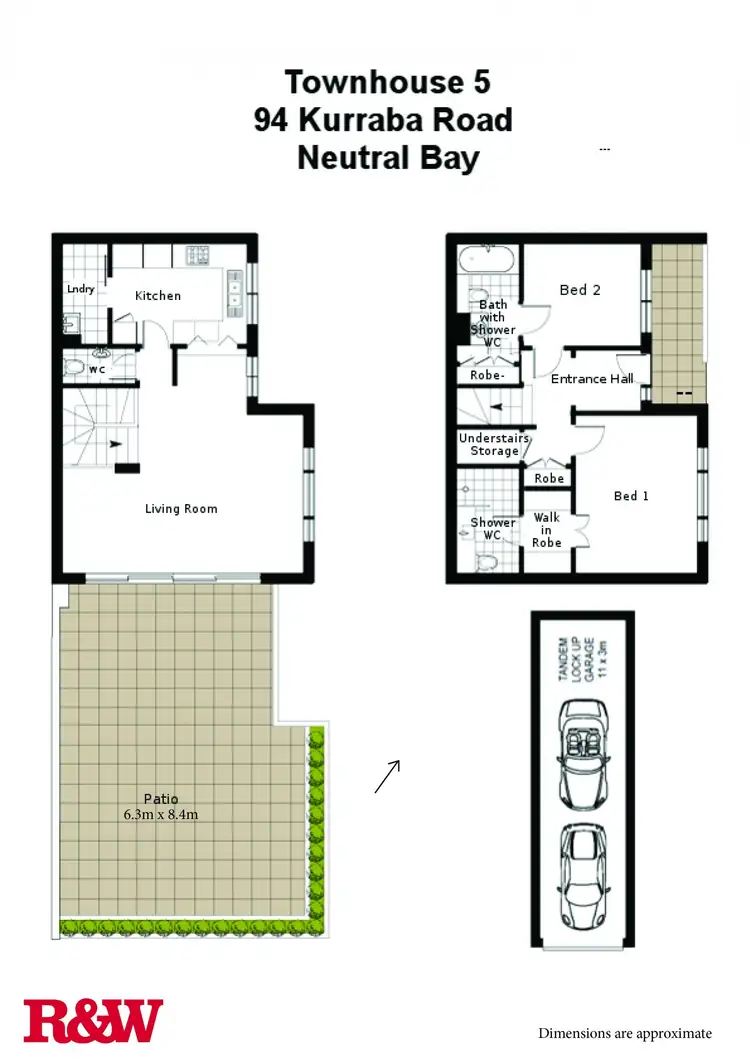 Floorplan of Homely apartment listing, 5/94 Kurraba Road, Neutral Bay NSW 2089