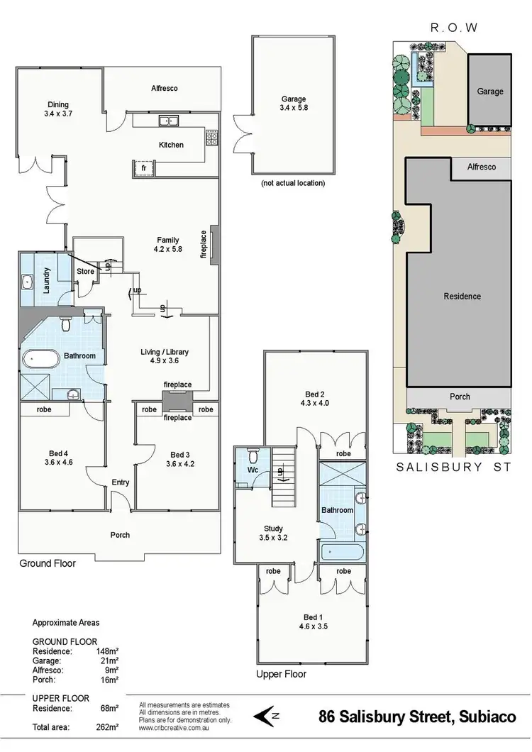 Floorplan of Homely house listing, 86 Salisbury Street, Subiaco WA 6008
