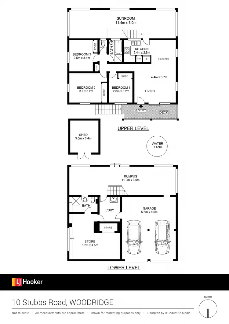 Floorplan of Homely house listing, 10 Stubbs Road, Woodridge QLD 4114
