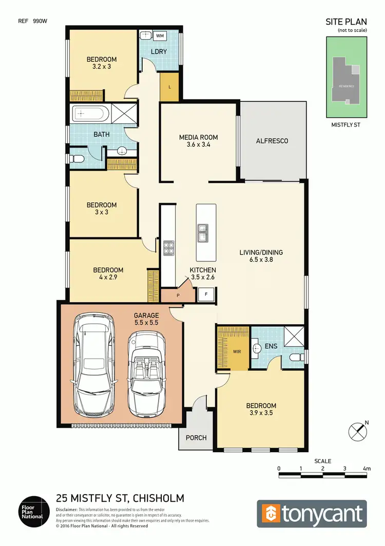 Floorplan of Homely house listing, 25 Mistfly Street, Chisholm NSW 2322