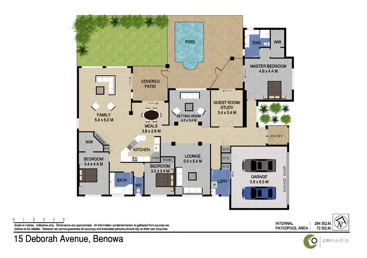 Floorplan of Homely house listing, 15 Deborah Avenue, Benowa QLD 4217
