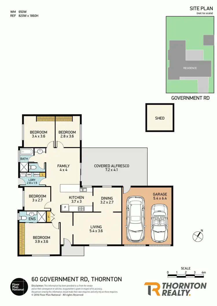 Floorplan of Homely house listing, 60 Government Road, Thornton NSW 2322