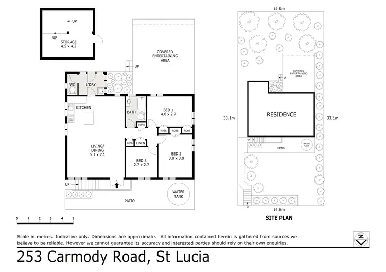 Floorplan of Homely house listing, 253 Carmody Road, St Lucia QLD 4067
