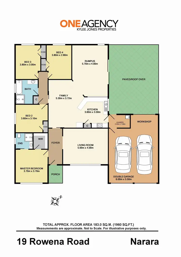 Floorplan of Homely house listing, 19 Rowena Road, Narara NSW 2250
