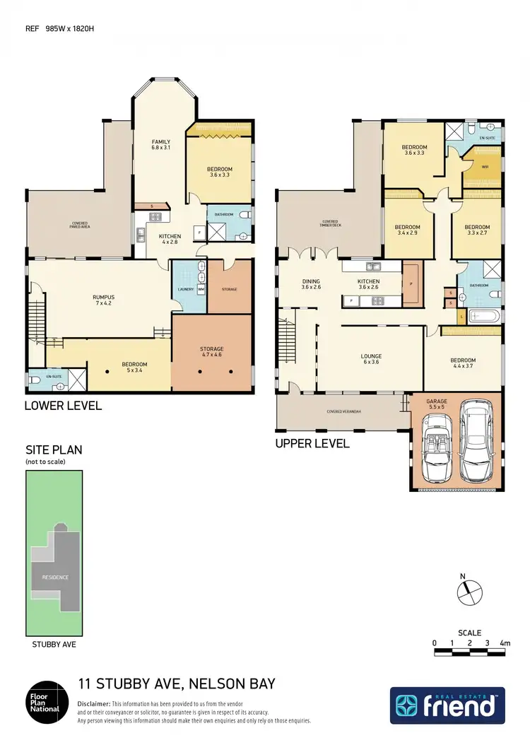 Floorplan of Homely house listing, 11 Stubby Street, Nelson Bay NSW 2315