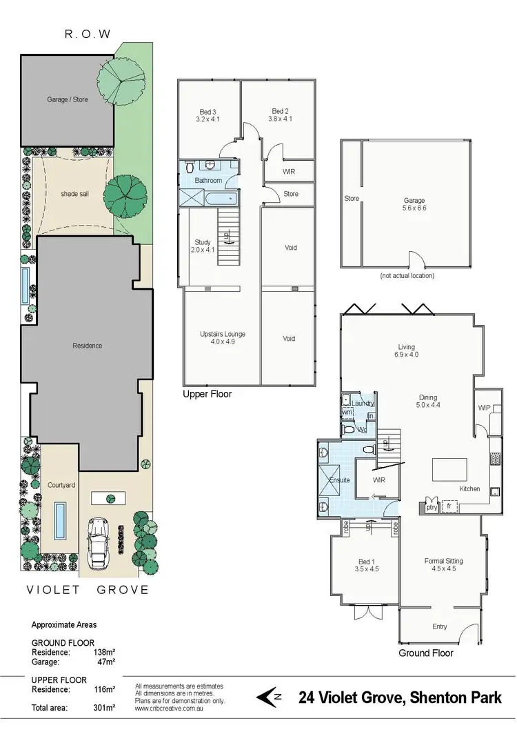 Floorplan of Homely house listing, 24 Violet Grove, Shenton Park WA 6008