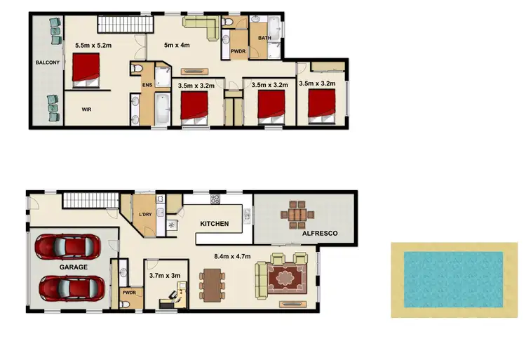 Floorplan of Homely house listing, 63 Beauvardia Street, Cannon Hill QLD 4170
