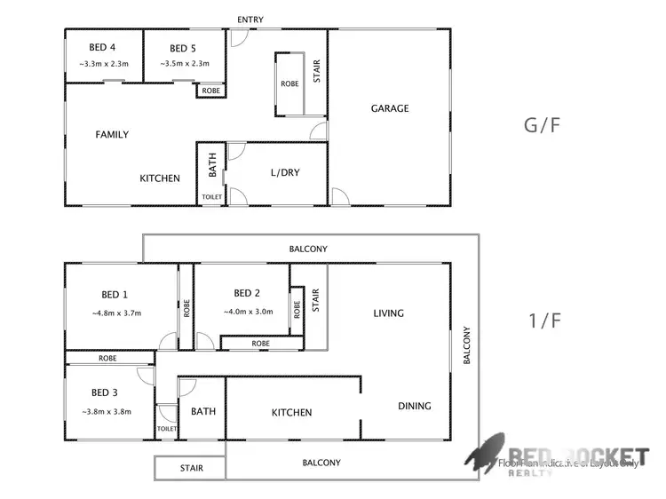 Floorplan of Homely house listing, 3 Kirby Court, Rochedale South QLD 4123