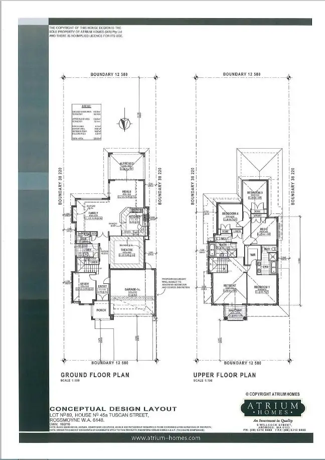 Floorplan of Homely land listing, 45B Tuscan Street, Rossmoyne WA 6148