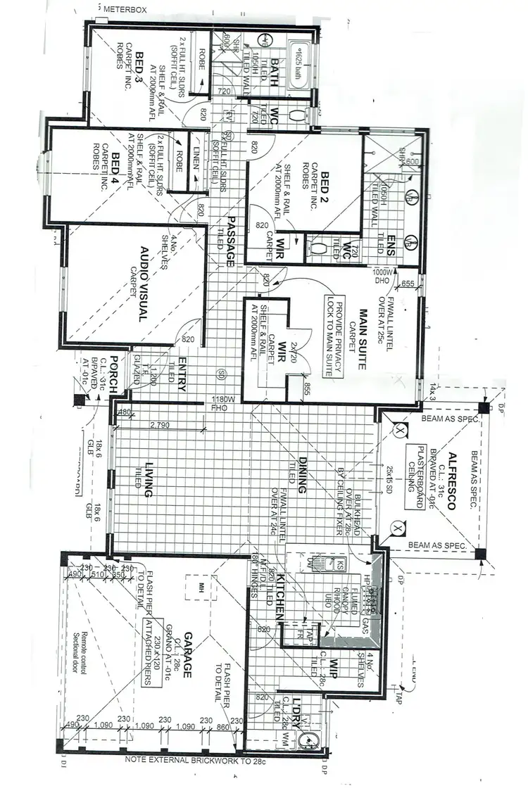 Floorplan of Homely house listing, 75 Duvall Parkway, Aveley WA 6069