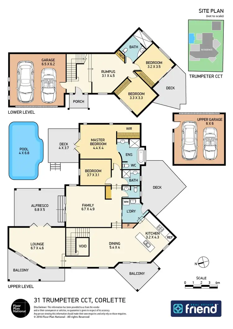 Floorplan of Homely house listing, 31 Trumpeter Circuit, Corlette NSW 2315