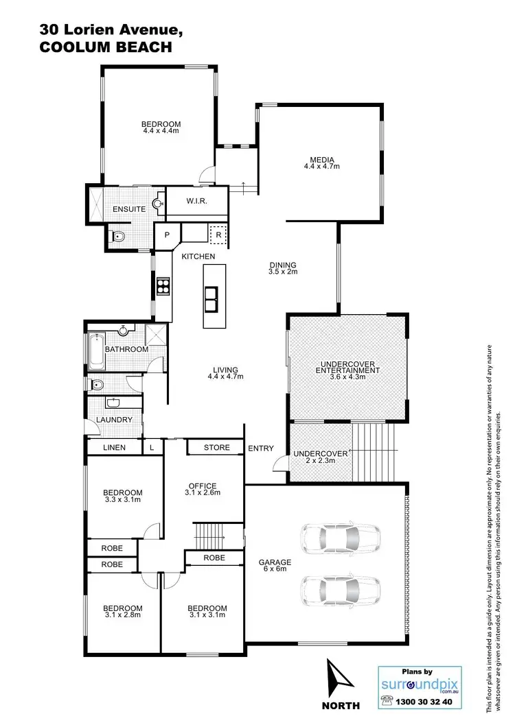 Floorplan of Homely house listing, 30 Lorien Avenue, Coolum Beach QLD 4573
