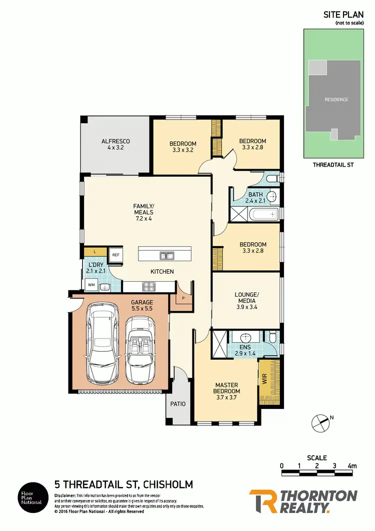 Floorplan of Homely house listing, 5 Threadtail Street, Chisholm NSW 2322