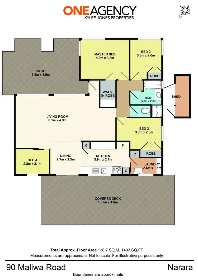 Floorplan of Homely house listing, 90 Maliwa Road, Narara NSW 2250