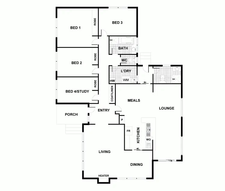 Floorplan of Homely house listing, 65 Fincham Crescent, Wanniassa ACT 2903