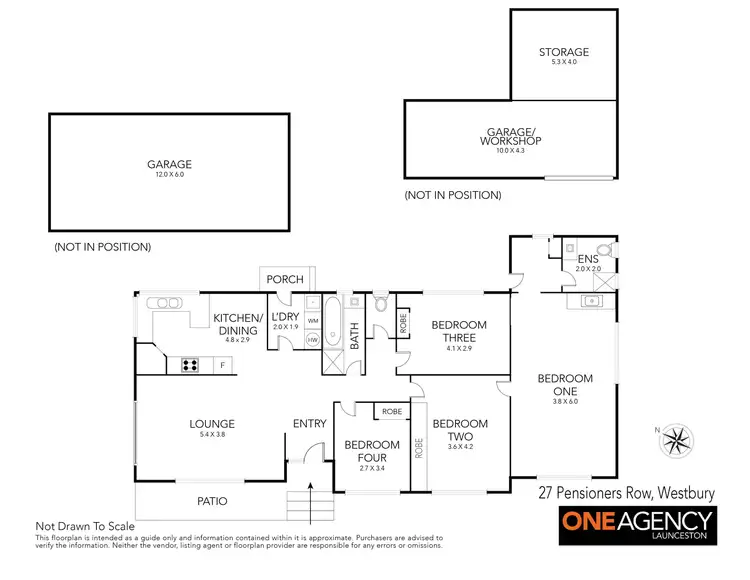 Floorplan of Homely house listing, 27 Pensioners Row, Westbury TAS 7303