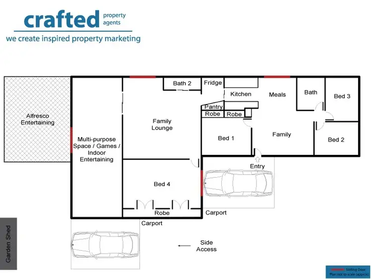 Floorplan of Homely house listing, 14 Tingiringi St, Algester QLD 4115