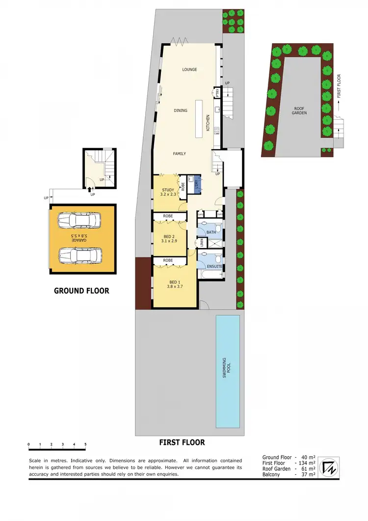 Floorplan of Homely apartment listing, 2/58 Booker Bay Road, Booker Bay NSW 2257