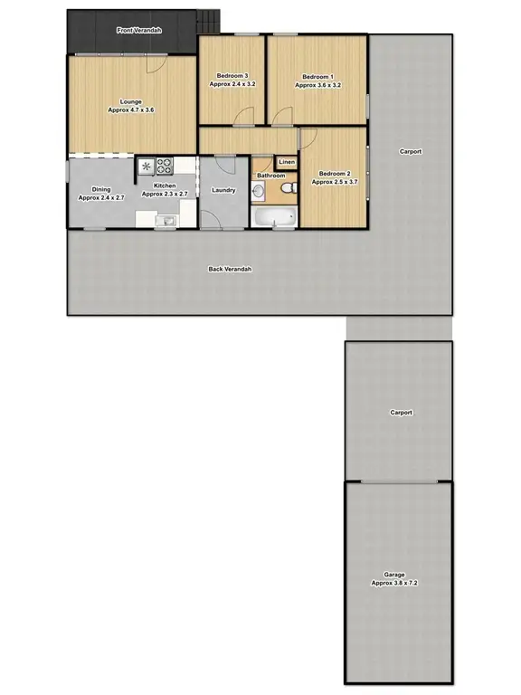 Floorplan of Homely house listing, 19 Charter Street, Sadleir NSW 2168