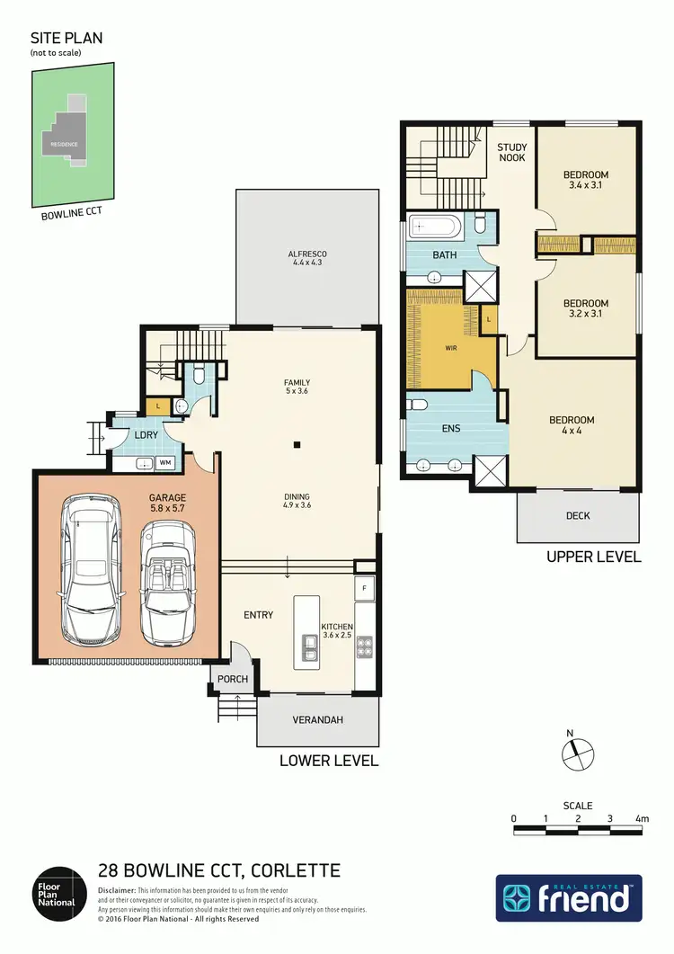 Floorplan of Homely house listing, 28 Bowline Circuit, Corlette NSW 2315