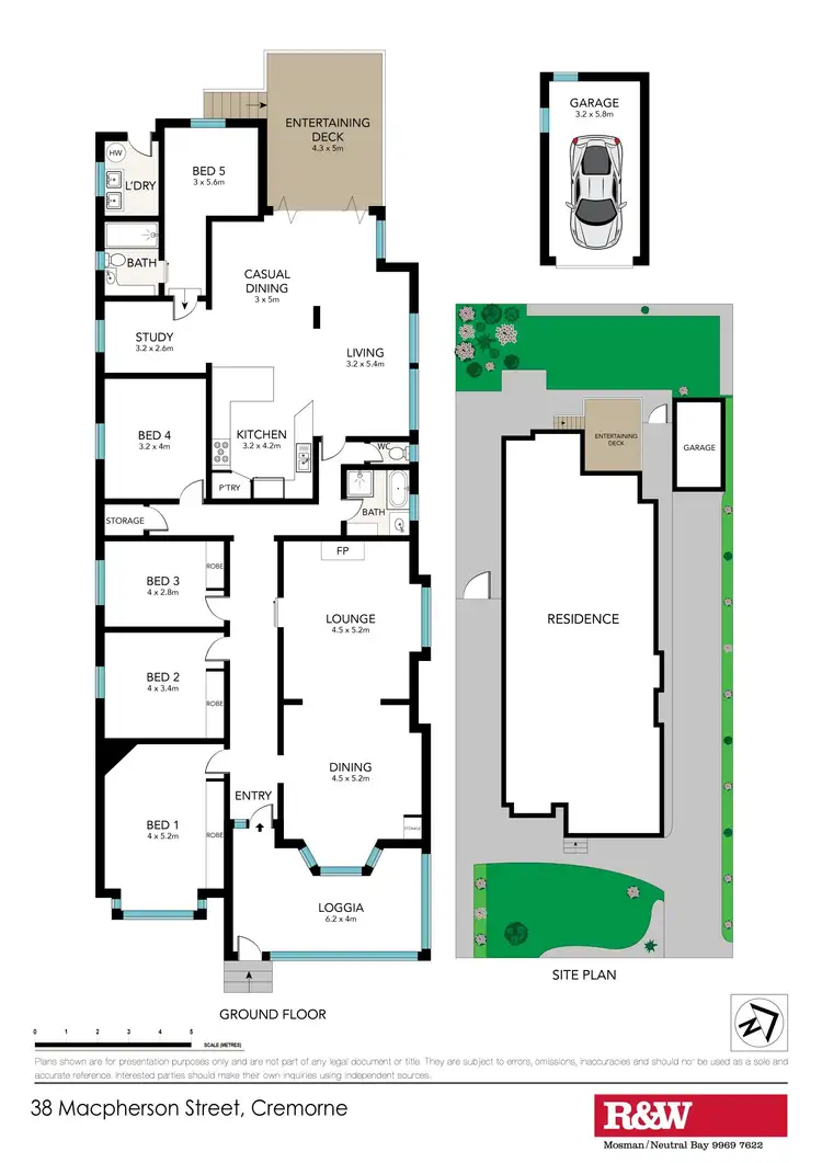 Floorplan of Homely house listing, 38 Macpherson Street, Cremorne NSW 2090