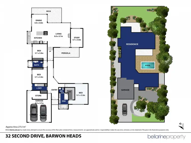 Floorplan of Homely house listing, 32 Second Drive, Barwon Heads VIC 3227