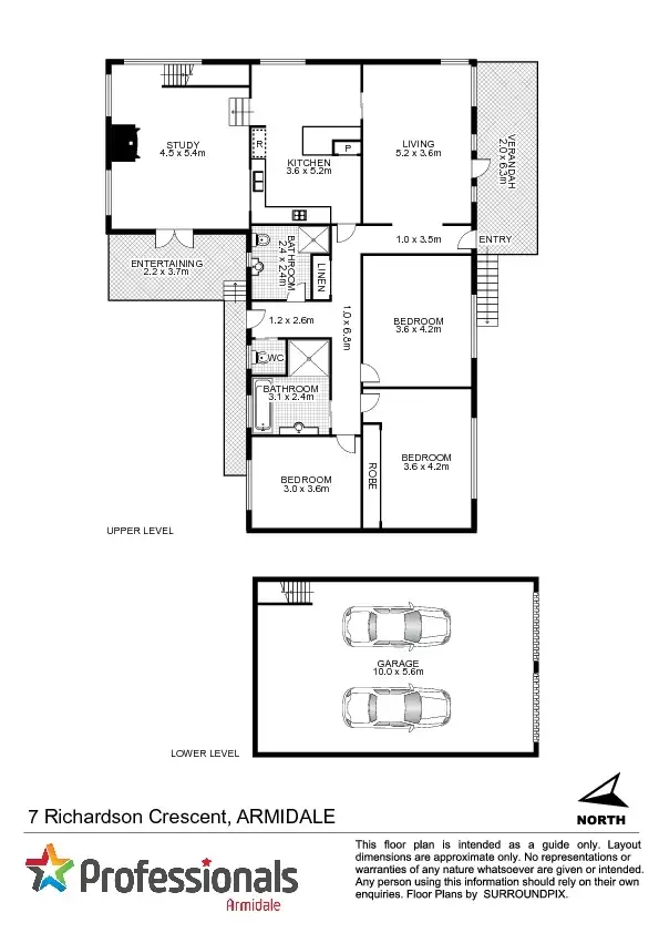 Floorplan of Homely house listing, 7 Richardson Avenue, Armidale NSW 2350