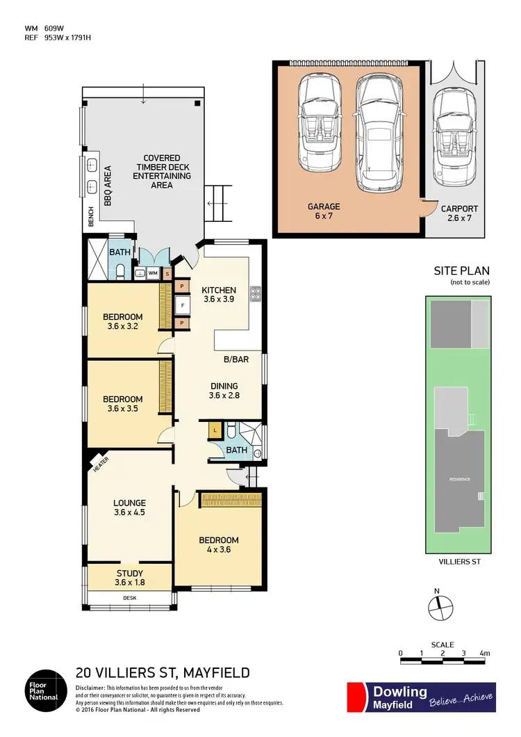 Floorplan of Homely house listing, 20 Villiers Street, Mayfield NSW 2304