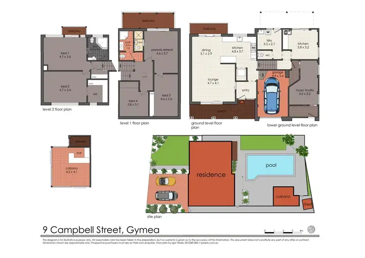Floorplan of Homely house listing, 9 Campbell Street, Gymea NSW 2227