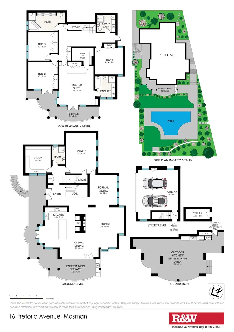 Floorplan of Homely house listing, 16 Pretoria Avenue, Mosman NSW 2088