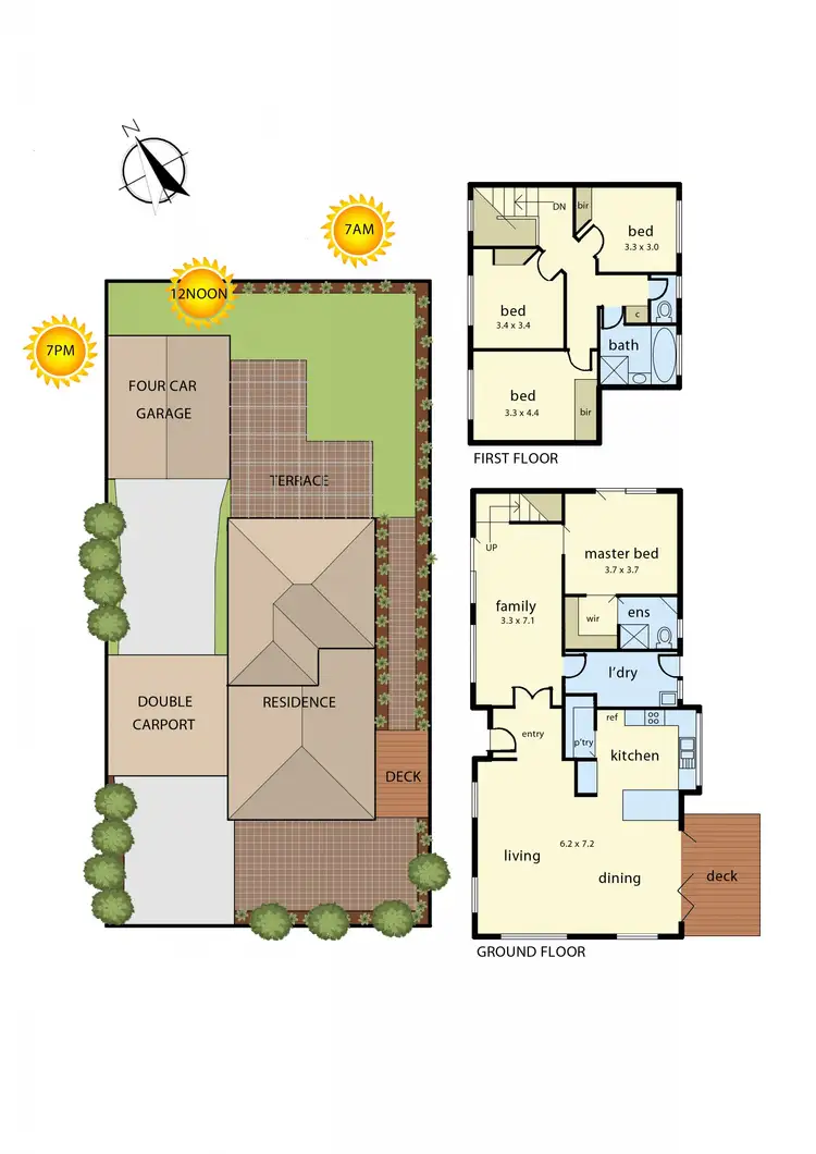 Floorplan of Homely house listing, 95 Robinsons Road, Frankston VIC 3199