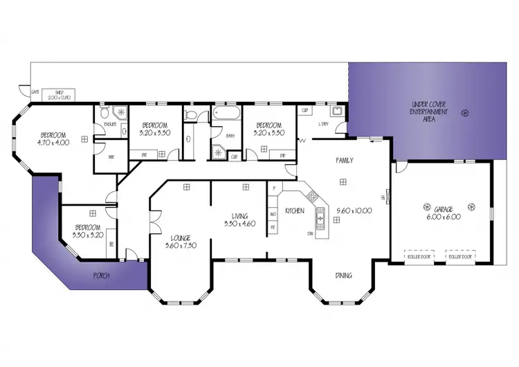 Floorplan of Homely house listing, 1 Addolorata Court, Highbury SA 5089
