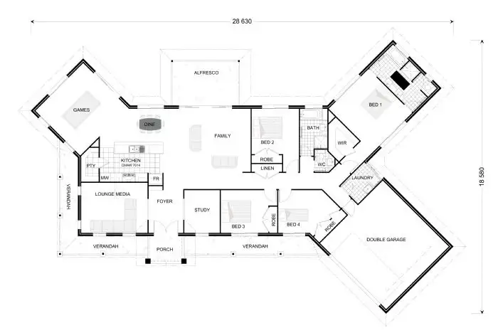 Floorplan of Homely house listing, Lot 2 Fullerton Rd, Kybong QLD 4570