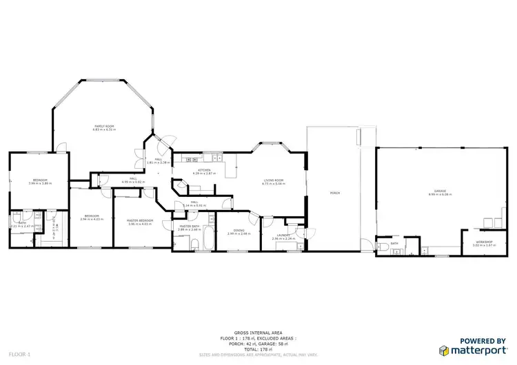 Floorplan of Homely house listing, 7 Hamilton Drive, Craignish QLD 4655