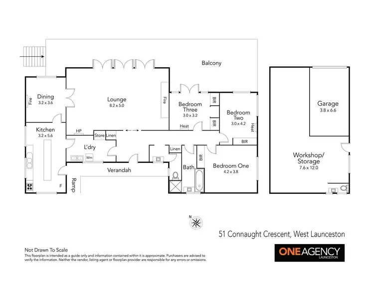 Floorplan of Homely house listing, 51 Connaught Crescent, West Launceston TAS 7250