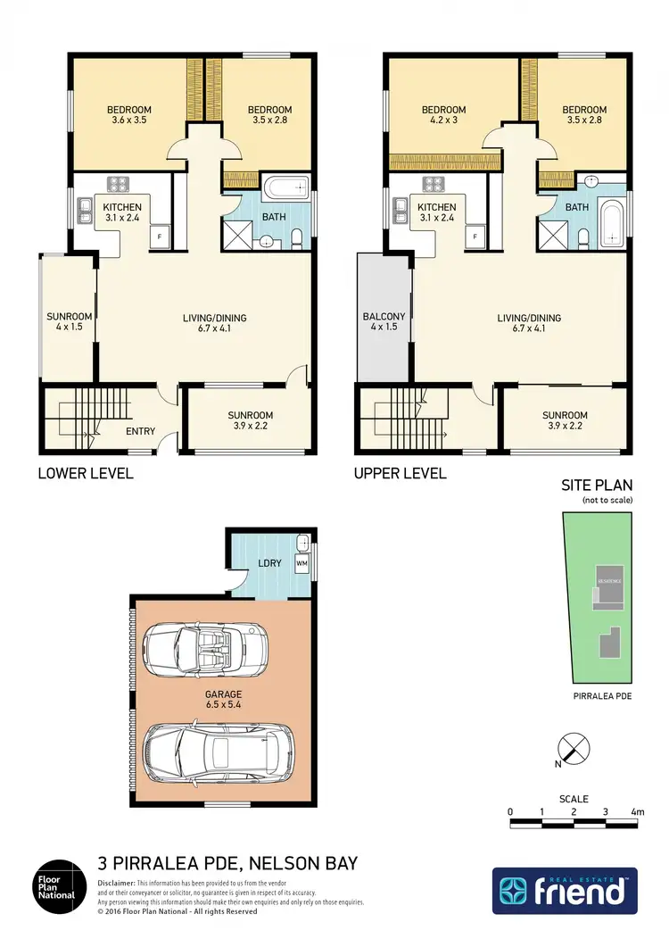 Floorplan of Homely house listing, 3 Pirralea Parade, Nelson Bay NSW 2315