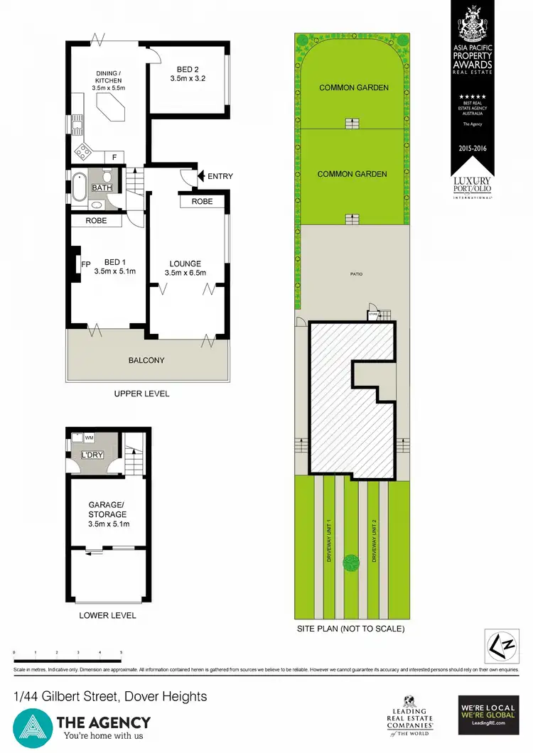 Floorplan of Homely apartment listing, 1/44 Gilbert Street, Dover Heights NSW 2030