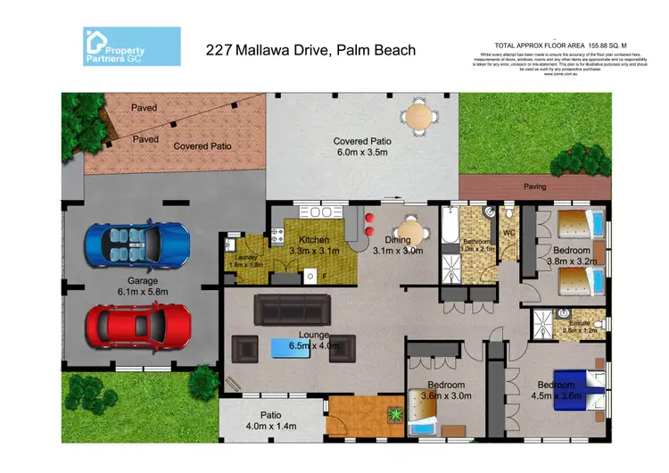 Floorplan of Homely house listing, 227 Mallawa Drive, Palm Beach QLD 4221