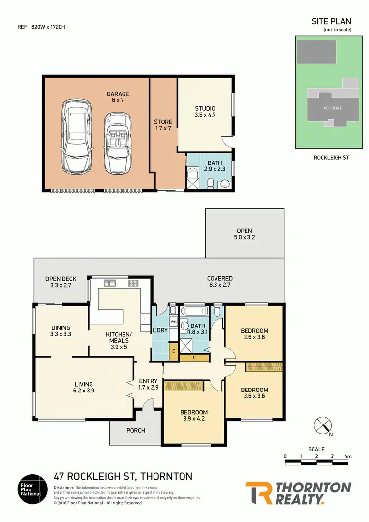 Floorplan of Homely house listing, 47 Rockleigh Street, Thornton NSW 2322