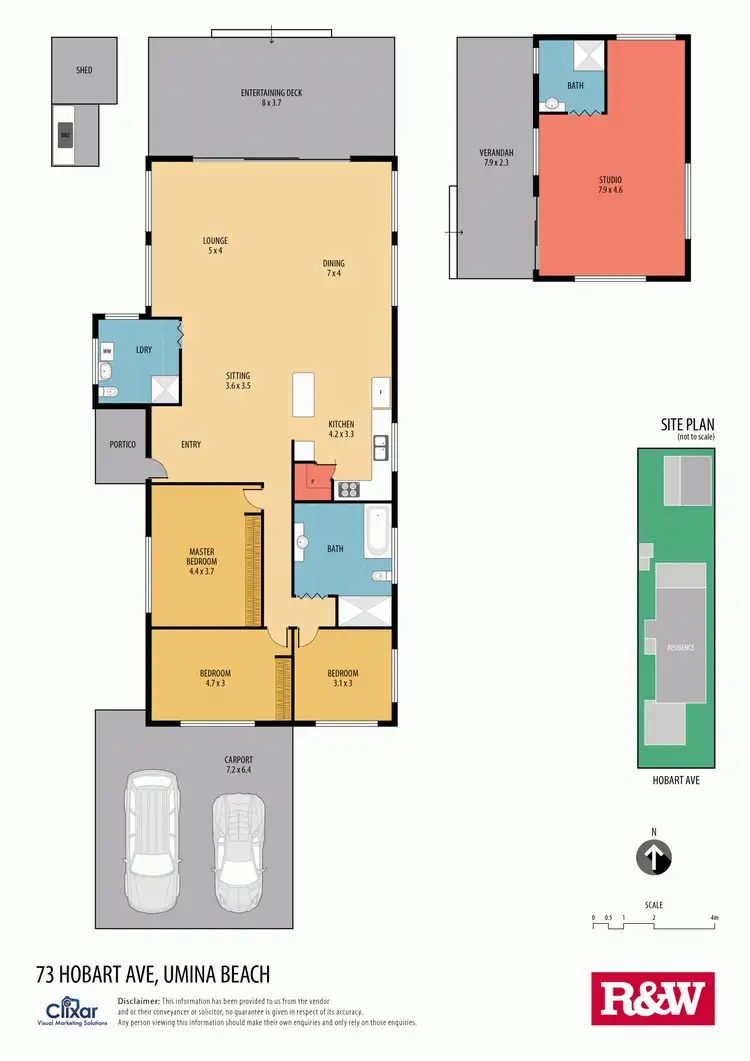Floorplan of Homely house listing, 73 Hobart Avenue, Umina Beach NSW 2257