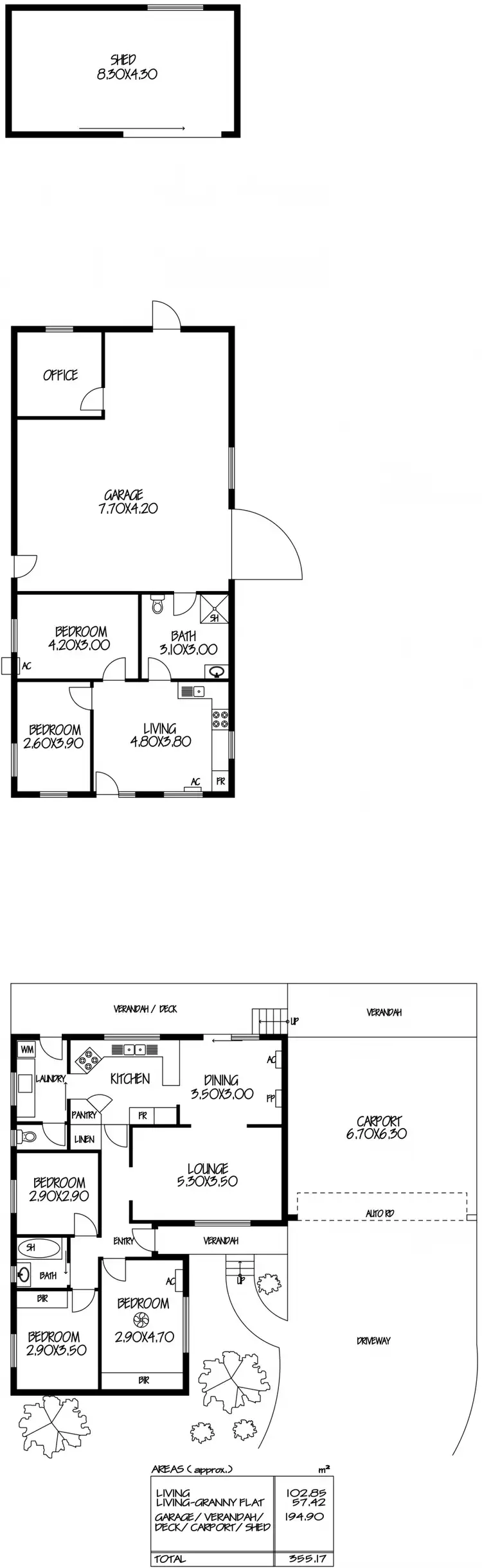 Floorplan of Homely house listing, 16 Medlow Road, Blakeview SA 5114