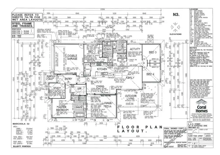 Floorplan of Homely rural property listing, 431-437 Peppertree Drive, Jimboomba QLD 4280