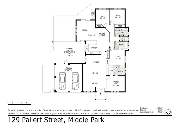 Floorplan of Homely house listing, 129 Pallert Street, Middle Park QLD 4074